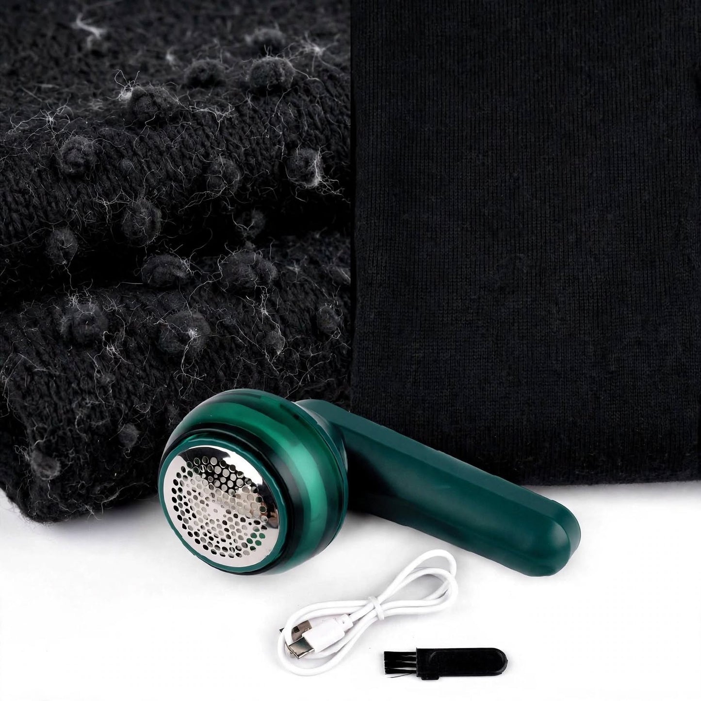 Rechargeable Lint Remover – Portable Electric Fabric Shaver for Clothes & Upholstery